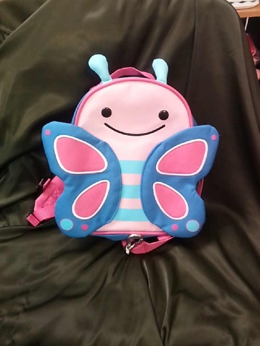 Skip Hop Butterfly Kids Backpack Pink Blue